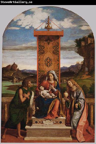 CIMA da Conegliano The Madonna and Child with Sts John the Baptist and Mary Magdalen